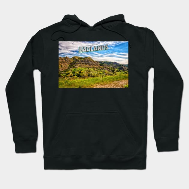 North Dakota Badlands Hoodie by Gestalt Imagery